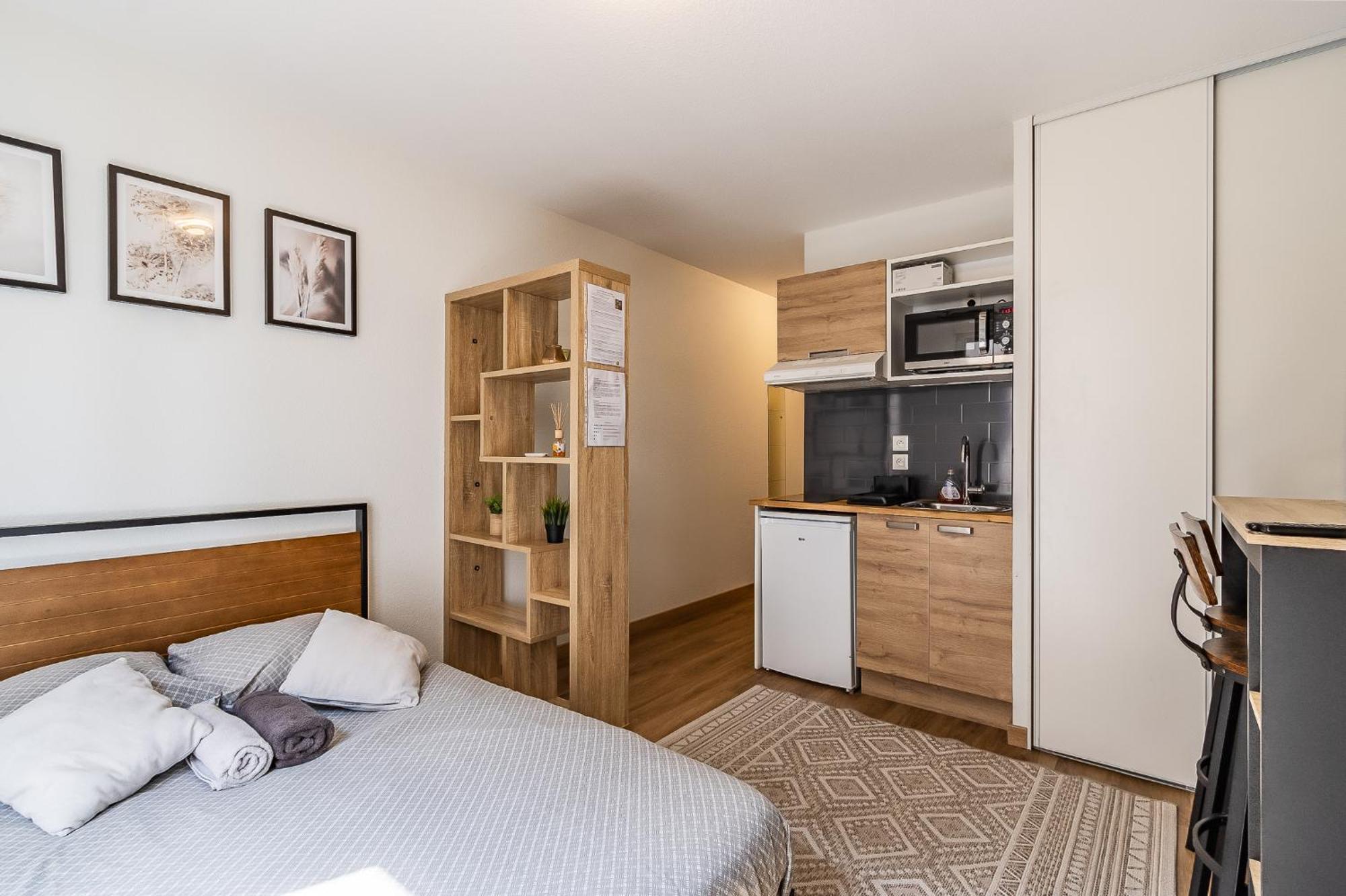 Appartement Charpennes - Parking Prive Gratuit
